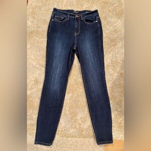 Judy Blue Skinny Fit Jeans Women’s Size 7 / 28 Dark Wash Stretch Denim